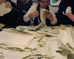 ЦИК обработал 99,6% протоколов: рейтинг ПР продолжает падать