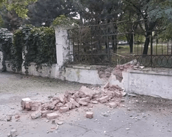 В оккупированном Херсоне произошел взрыв возле СИЗО: кадры последствий