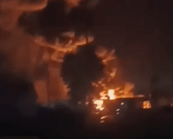 10 влучних "прильотів": дрони ГУР атакували нафтобазу в Тульській області, — джерела Фокусу