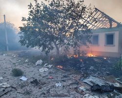 Скинули авіабомби на цивільних: ЗС РФ повторно атакували Берислав (фото)