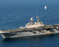 Ескалація на Близькому Сході: корабель ВМС США Bataan попрямував у східне Середземномор'я (фото)