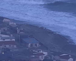 В Японии произошло землетрясение в 7,7 балла (видео)