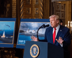 Trump Class: Трамп анонсировал строительство двух крупнейших линкоров имени себя (фото, видео)
