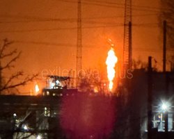 Дрони атакували Саратов, Енгельс та Тольятті: уразили НПЗ та хімічне підприємство (відео)