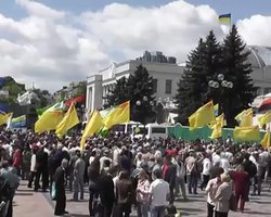 День гнева в Киеве проходит без происшествий