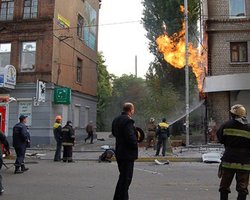 В центре Днепропетровска произошел взрыв. Погиб известный бизнесмен (видео)