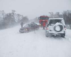 Движение автотранспорта в Полтавской области восстановлено