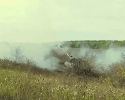 САУ PzH 2000 метким выстрелом уничтожила пушку "Гиацинт-Б" в районе Токмака, — журналист (видео)