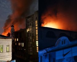 Харьков в течение суток под непрерывной атакой РФ: в городе более 20 попаданий, пылает отель и есть пострадавшие (видео)