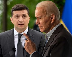 Байден переніс телефонну розмову з Зеленським. Офіс президента України очікував на інший сценарій