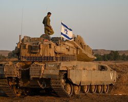 Ізраїльський танк випадково вистрілив по КПП біля кордону з Єгиптом: прикордонники отримали пораненя