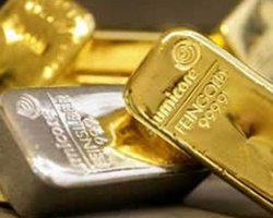Золото и серебро на американских биржах подешевело