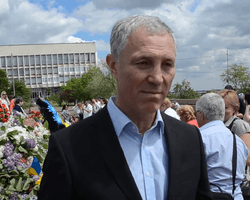 Гауляйтер Сальдо после "покушения" вернулся на оккупированную Херсонщину (фото)