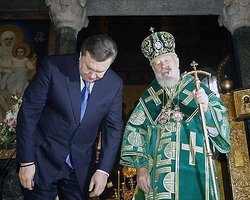 Московский патриархат попросил Януковича снизить для церкви тарифы на услуги ЖКХ