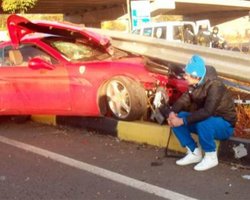 Милевский попал в ДТП