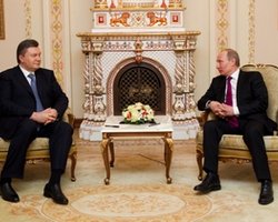 Путин обсудил с Януковичем подготовку неформального саммита СНГ