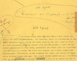 Оригинал романа Завтрак у Тиффани уйдет с молотка