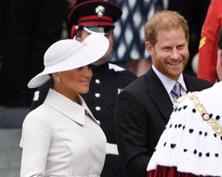 Принца Гарри и Меган Маркл заметили на вечеринке в США (фото)