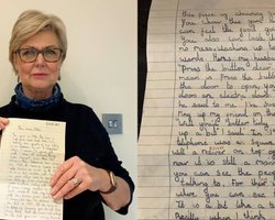 Письмо из 1969 года поразило супругов: школьница удивительно точно предсказала будущее