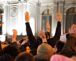 "До победного конца": оппозиция анонсировала новые масштабные протесты в Грузии (фото)