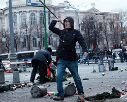 Из-за беспорядков в Риме пострадали 70 человек