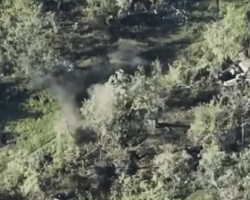 Пограничники применили минометы против укрепленных позиций РФ в районе Бахмута (видео)