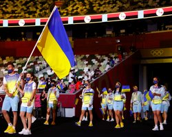 Вихід збірної України на церемонії відкриття Олімпіади в Токіо: як це було (фото)