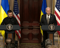 "Украина станет членом НАТО": что сказали Байден и Зеленский по итогам переговоров (видео)