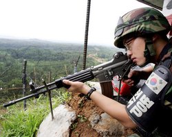 Южная Корея усиливает охрану границы с КНДР