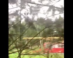 Бійці РДК влаштували диверсію на території РФ: постраждали товарний потяг і колія