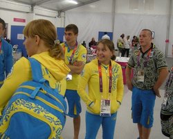 Украинские спортсмены прибывают в столицу Олимпиады