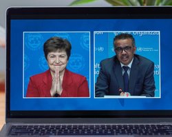 Это кризис, каких не бывало. Мировая экономика остановилась, — глава МВФ