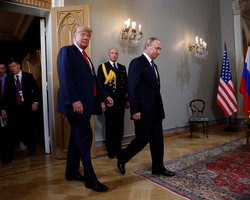 Путин опоздал на встречу с Трампом на 40 минут