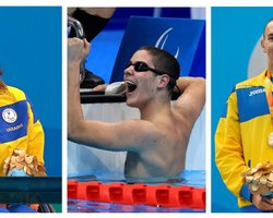 Три золота за день: украинские пловцы продолжают завоевывать медали на Паралимпиаде (фото)