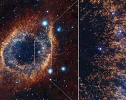 Астрономы заглянули в "Глаз Бога": в нем увидели огненные столпы (фото)