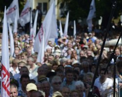 На Михайловской площади начался объединительный съезд Батьківщини 