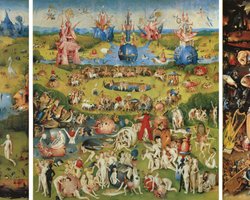 "Сад земных наслаждений" Босха. Что зашифровано в картине, где 1000 фигур и десятки любовных ситуаций