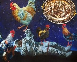 Космос, прием. В столице пройдет выставка картин о космосе