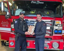 Відсутні декілька пальців на руці: злодій із вибаченнями повернув вкрадену статую Ісуса (фото)