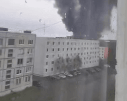 База ядерных подводных лодок: в российском Североморске прогремели взрывы (видео)