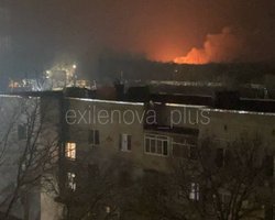 Вдруге за тиждень: дрони уразили російську нафтобазу у Тихорецьку (відео)