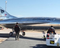 Новый сверхзвуковой самолет впервые взлетел: должен побить 50-летний рекорд скорости (видео)