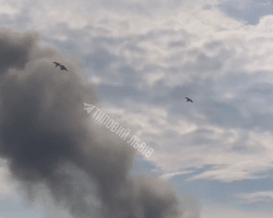 Ракетний обстріл Львова: у місті проблеми з електрикою і мобільним зв'язком (відео)