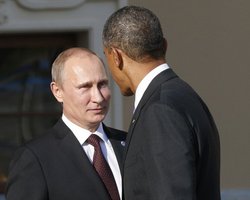Напряжение вокруг Сирии: Путин обсуждал с Обамой передачу химоружия под международный контроль на G20