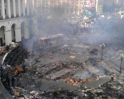 Активисты пошли в атаку и полностью отбили у силовиков территорию Майдана