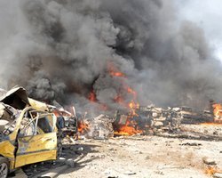 В Сирии автобус подорвался на придорожной мине, погибли 19 человек