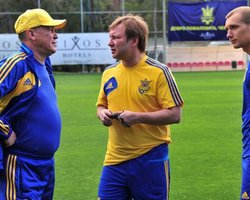 Сборная Украины приехала в Донецк