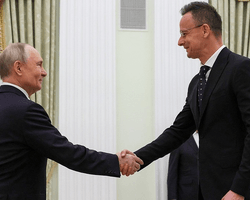 Путін віддає Сіярто двох угорців, узятих у полон в Україні (відео)