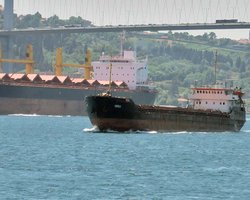 Первое судно с зерном покинуло порт Одессы сегодня в 08:30 по Киеву