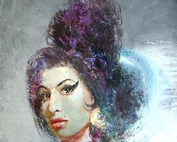 В Лондоне на аукционе продали портрет Эми Уайнхаус работы украинского художника